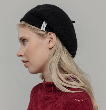 RIFO – Béret Basque Cachemire Nicole – Noir