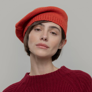 RIFO – Béret Basque Cachemire Nicole – Orange