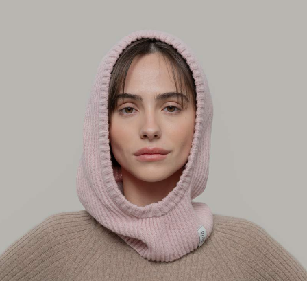 RIFO – Balaclava Marika Cachemire – Rose