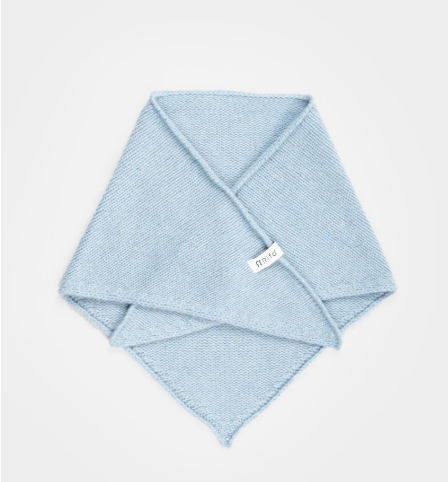 RIFO – Écharpe triangulaire Cachemire Masha – Bleu – Image 3