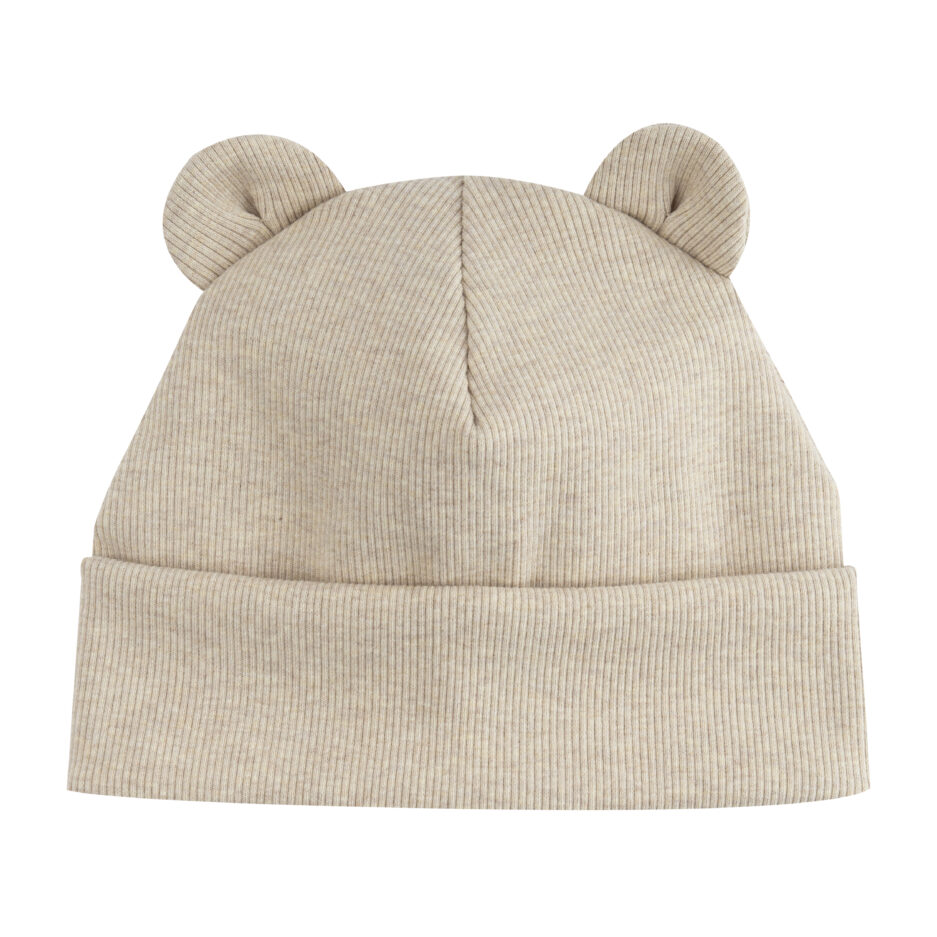 WOOLY ORGANIC – Beanie Teddy – Beige