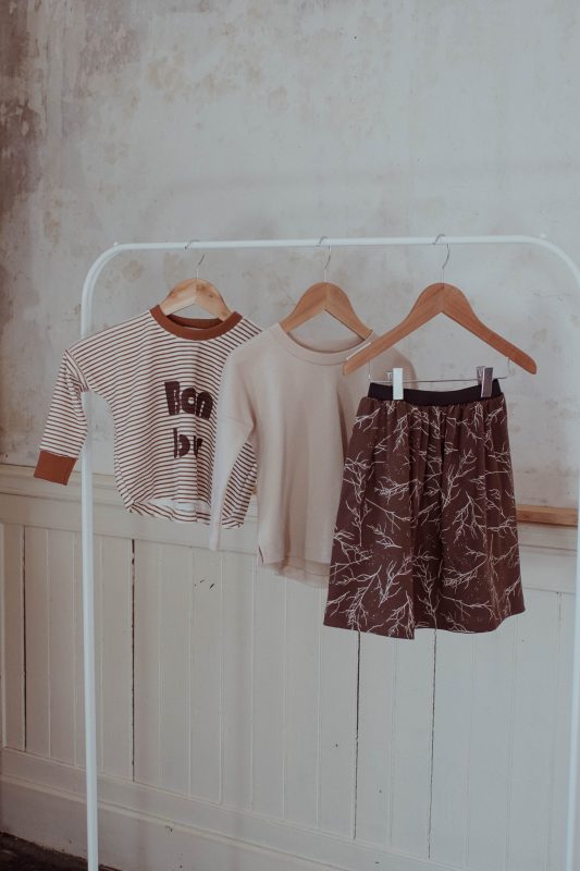 Jupe MARGOT enfant imprimé branches – Image 7