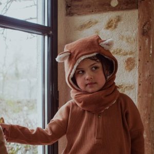 cagoule à oreilles THEOPHILE cannelle