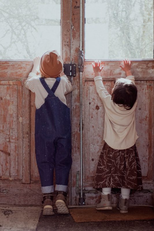 Jupe MARGOT enfant imprimé branches – Image 5