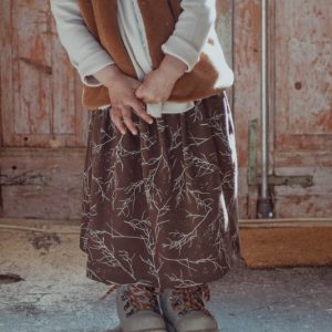 Jupe MARGOT enfant imprimé branches