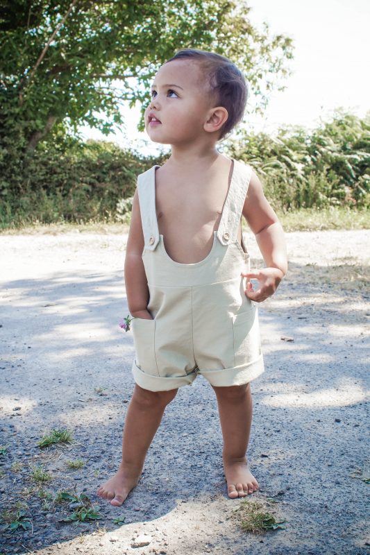 salopette EMILE kaki clair – Image 4