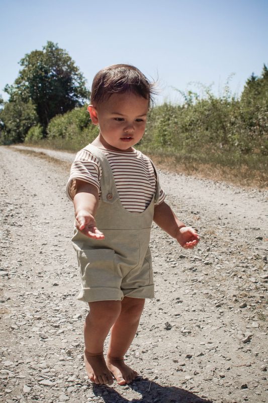 salopette EMILE kaki clair