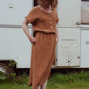 robe PALOMA cannelle