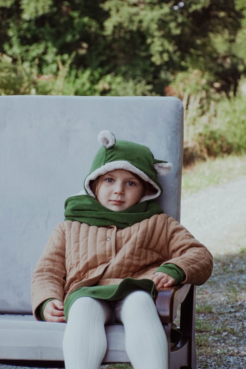 bonnet à oreilles LELIO kale – Image 7