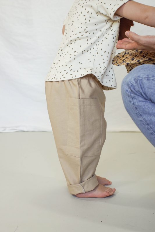 pantalon ANATOLE latte – Image 2