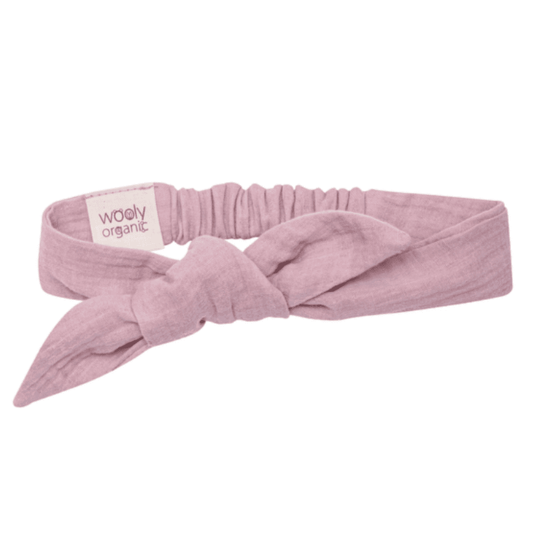 WOOLY ORGANIC – Bandeau élastique Rose