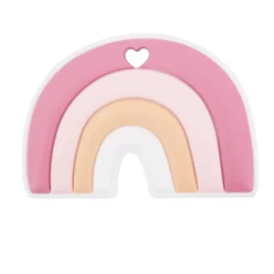 Jouet de Dentition - Arc-en-Ciel Rose