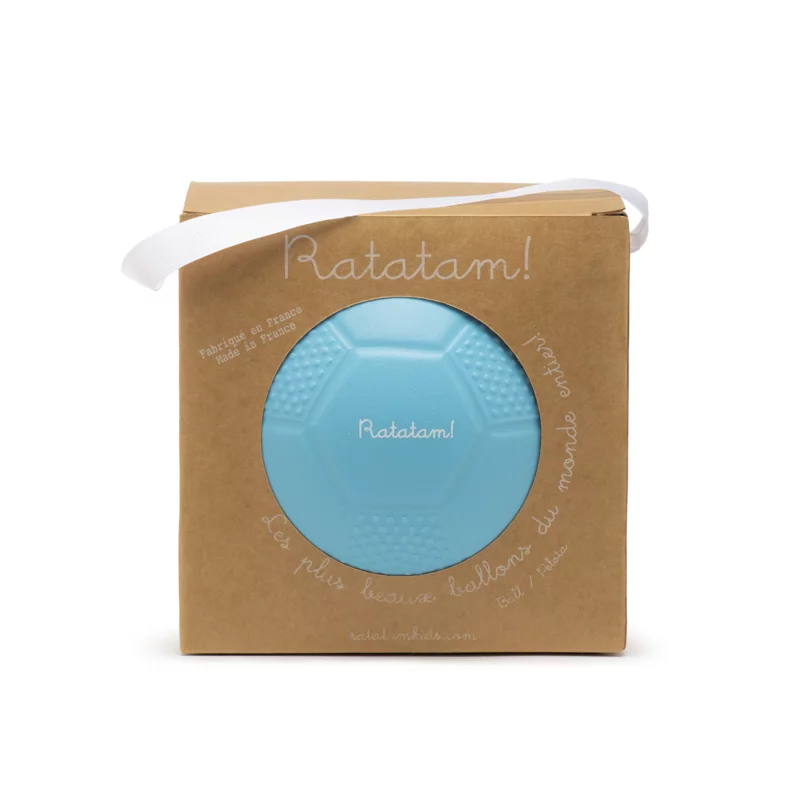 Ballon football 18 cm – Jaune – Image 4