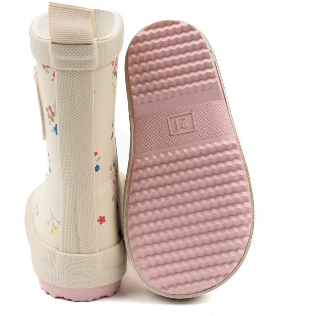 POM POM – Bottes en caoutchouc – Fleurs AOP – Image 3
