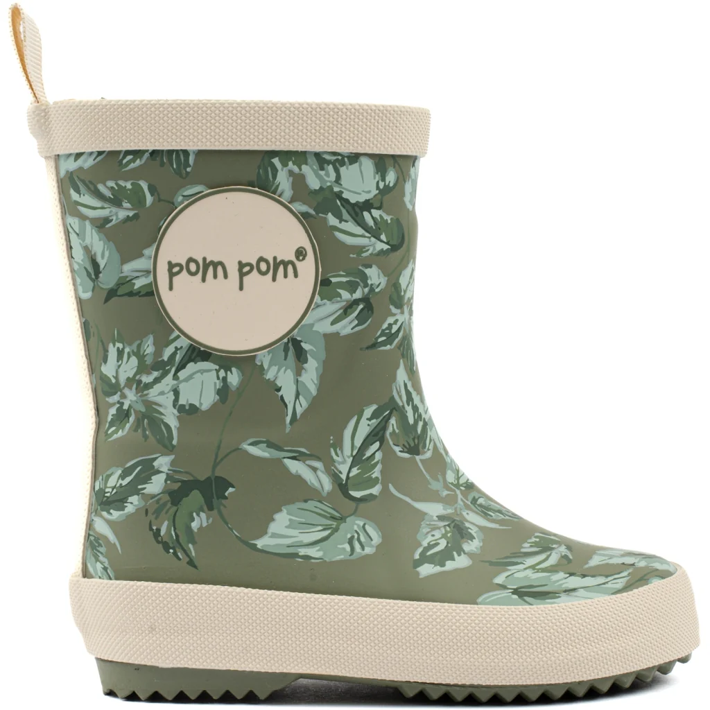 POM POM – Bottes en caoutchouc -Camo ortie AOP – Image 2