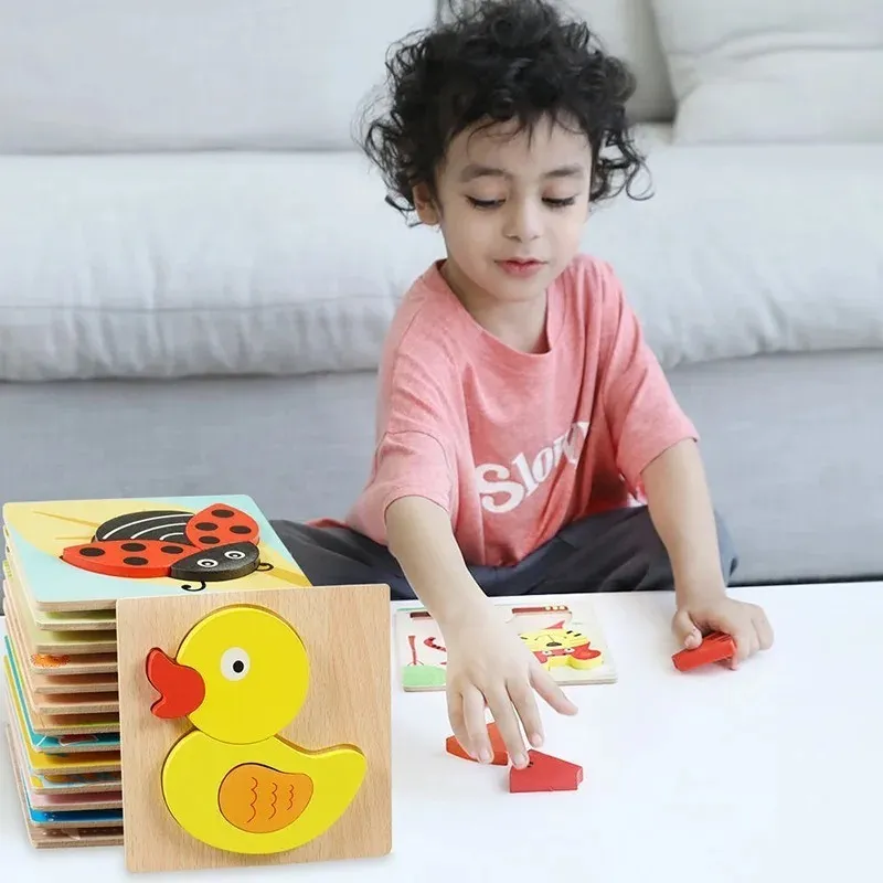 Puzzles 3D Animaux Montessori – Image 5