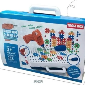 Trousse à outils portative 151 pcs