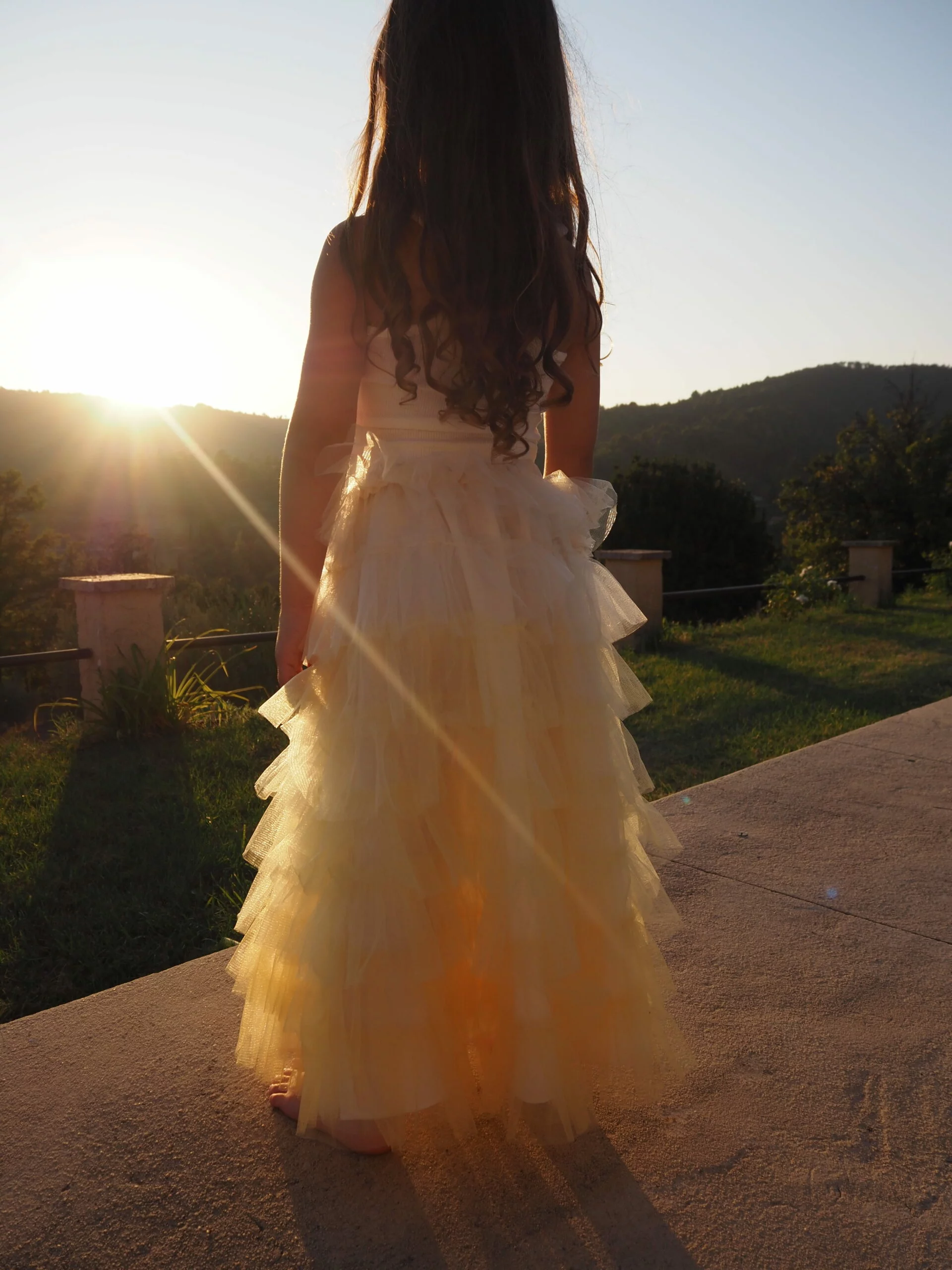 Jupe froufrou – Jaune – Image 5