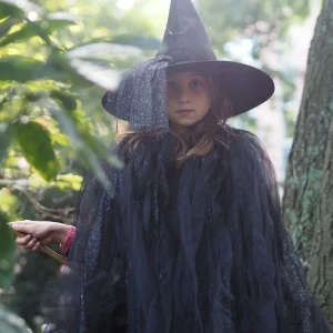 La cape sorcière – Noir