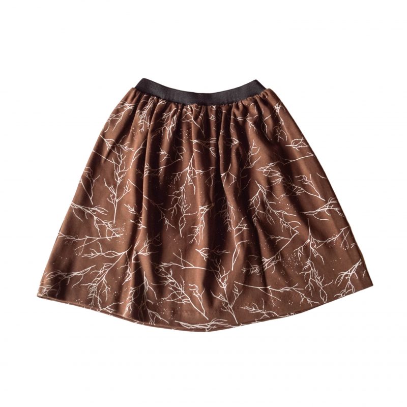 Jupe MARGOT enfant imprimé branches – Image 2