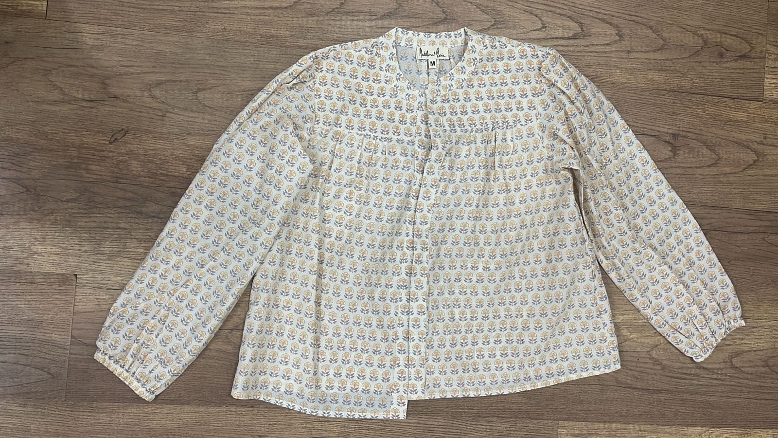 Blouse allaitement et grossesse – imprimée fleurs – Image 2