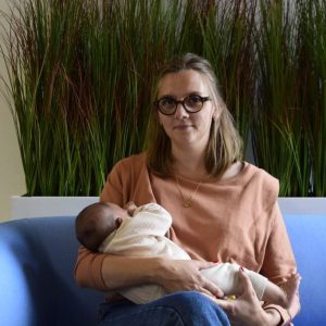 Sweat allaitement – coton Oeko-tex – cassonade