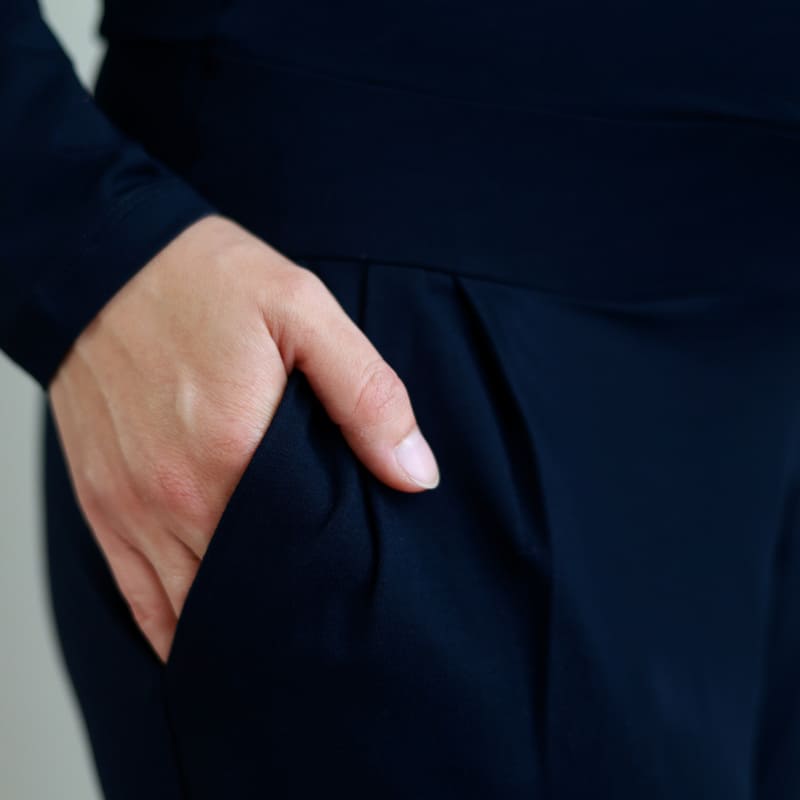 Combinaison grossesse et allaitement – couleur Marine – Image 8