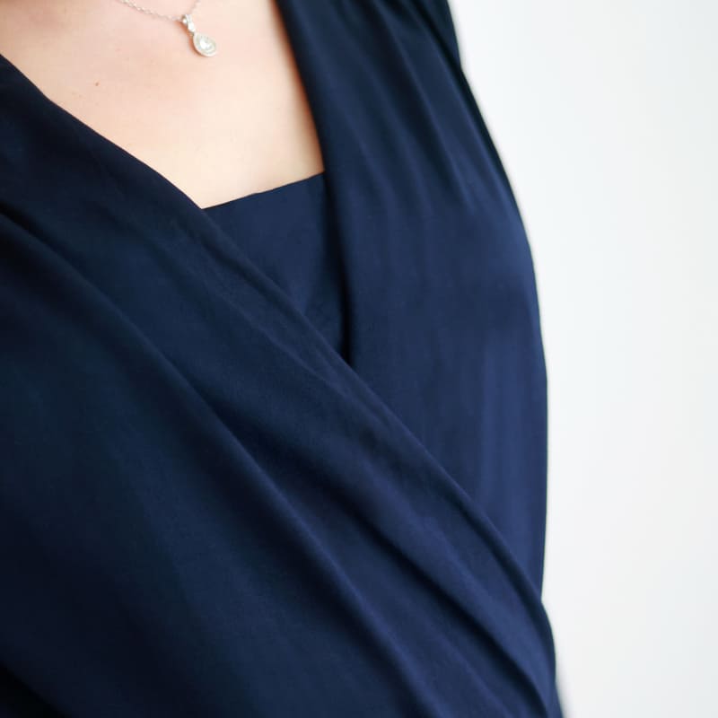 Combinaison grossesse et allaitement – couleur Marine – Image 4