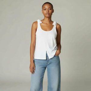 Débardeur allaitement – coton écru