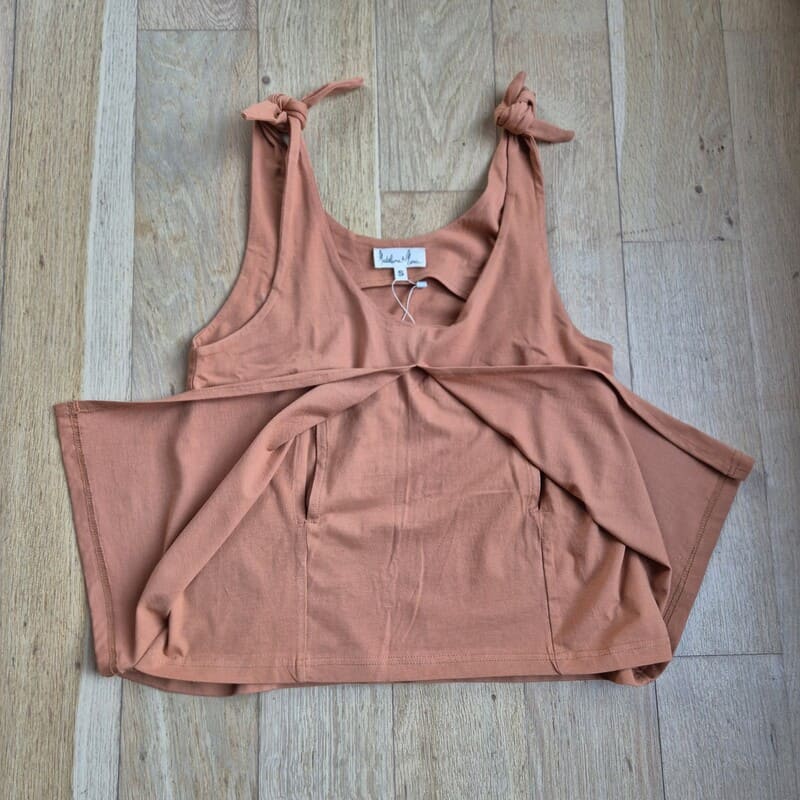 Débardeur allaitement – coton – cassonnade – Image 3