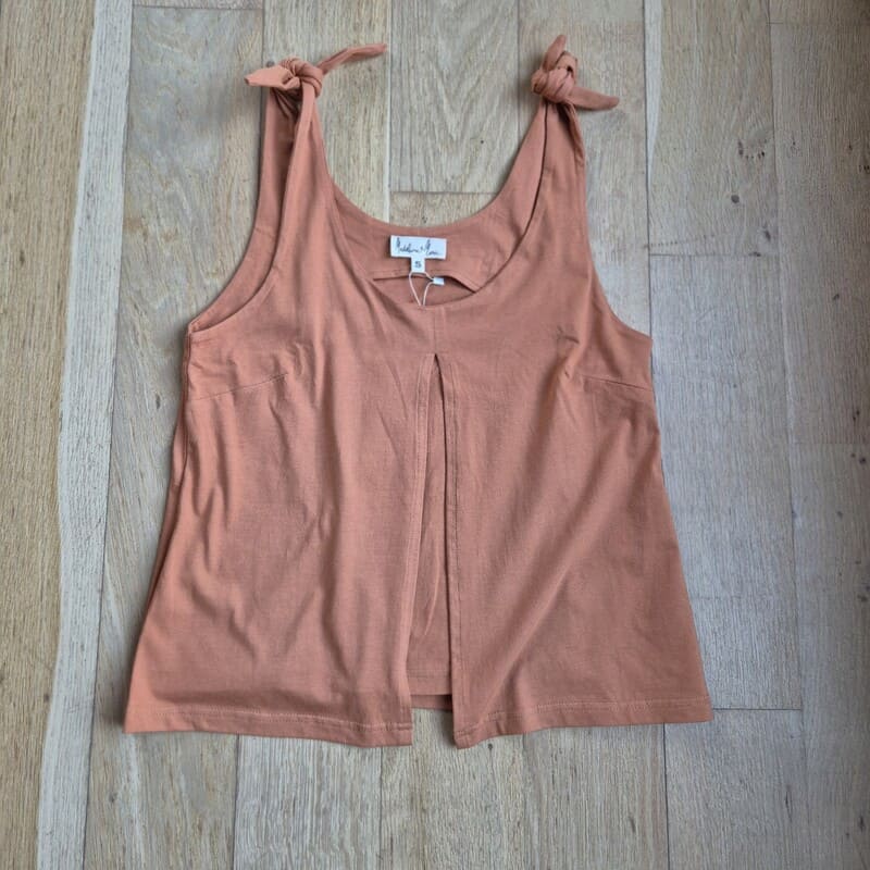 Débardeur allaitement – coton – cassonnade – Image 2