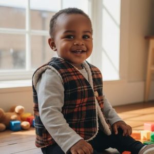 Gilet de berger adorable pour bébé