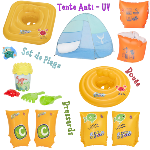 PACK – À LA PISCINE OU À LA MER