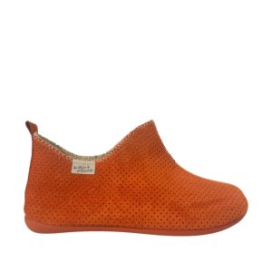 LA MAISON DE L&rsquo;ESPADRILLE – Bottillon Perforé 2180 – Orange
