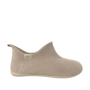 LA MAISON DE L&rsquo;ESPADRILLE – Bottillon Perforé 2180 – Ecru