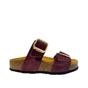 LA VAGUE – Sandales Cran5e – Prune