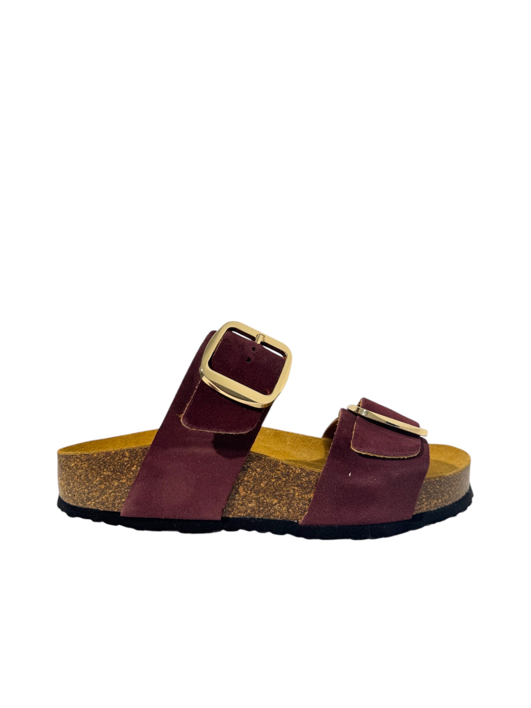 LA VAGUE – Sandales Cran5e – Prune