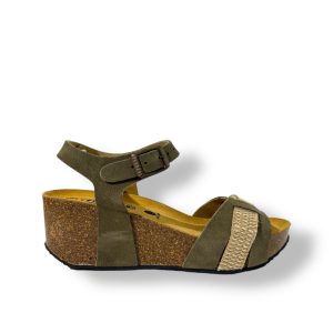 PLAKTON – Sandales So Brave – Kaki