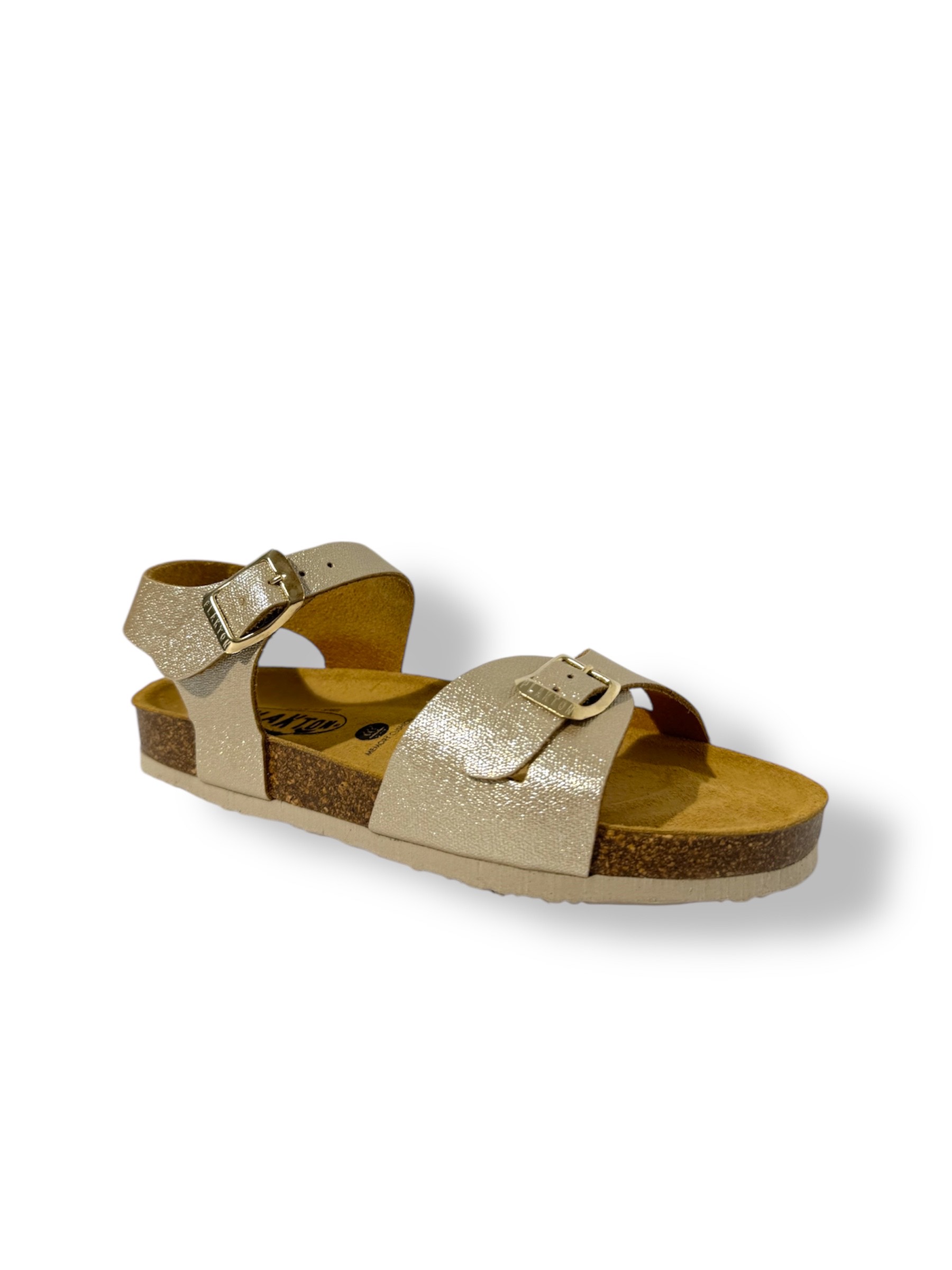 PLAKTON – Sandales Lisa – Oro – Image 2