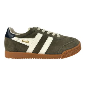 GOLA – Baskets Elan – Kaki/blanc