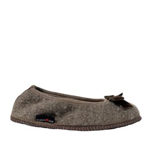 HAFLINGER – Chaussons Slipper Fiocco – Beige