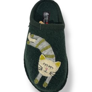 HAFLINGER – Chaussons Flair Choupette – Vert