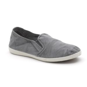 NATURAL WORLD – Chaussures en toile Old Crabe – Gris