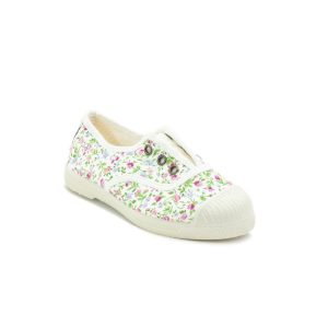 NATURAL WORLD – Chaussures en toile Leria – Blanc