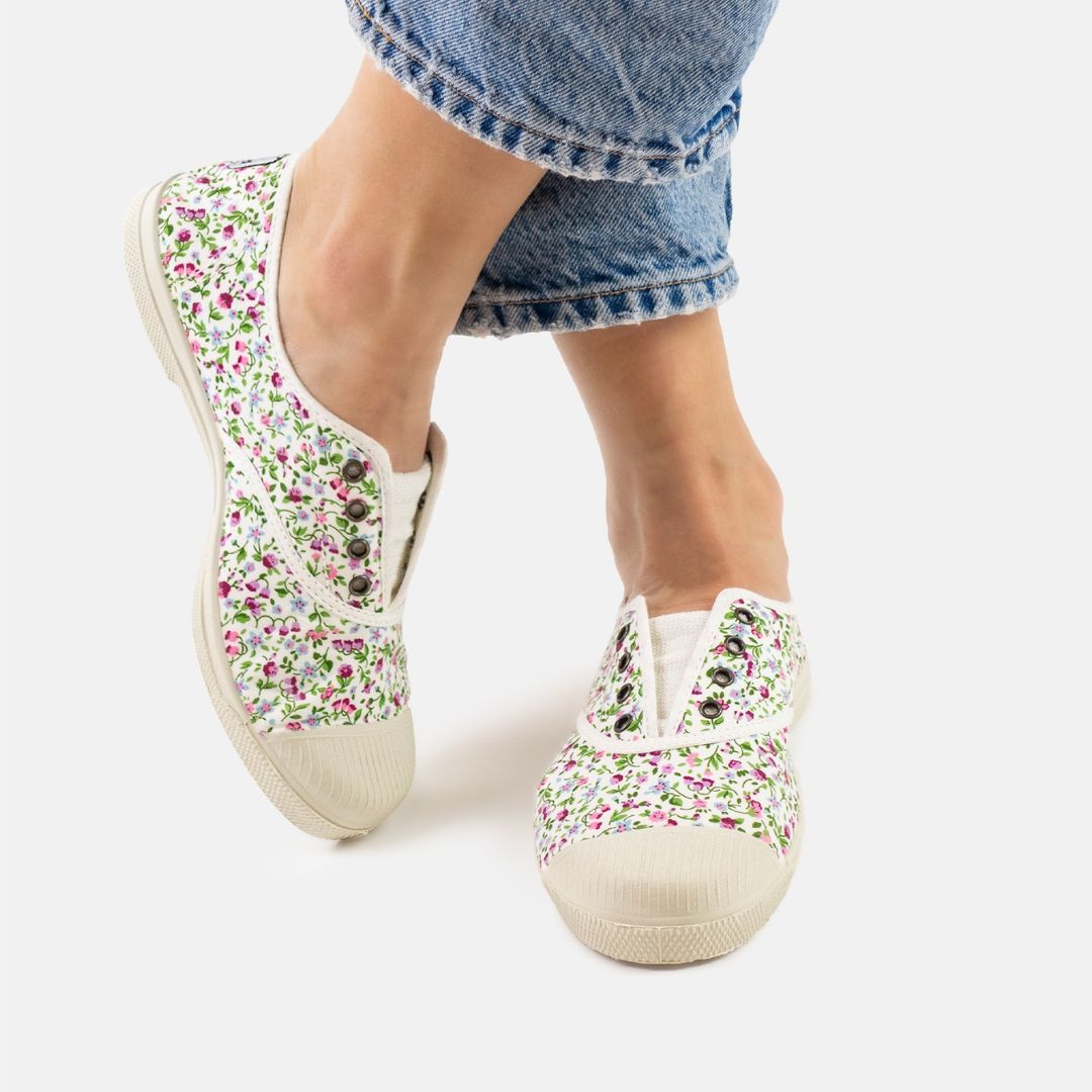 NATURAL WORLD – Chaussures en toile Koala – Blanc – Image 2