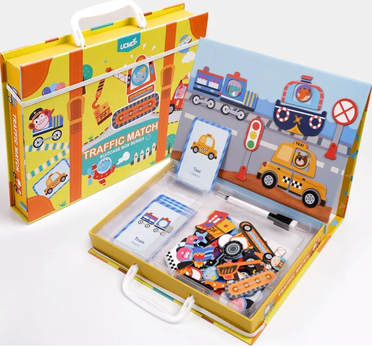 Puzzles magnétiques Trafic 67 pièces