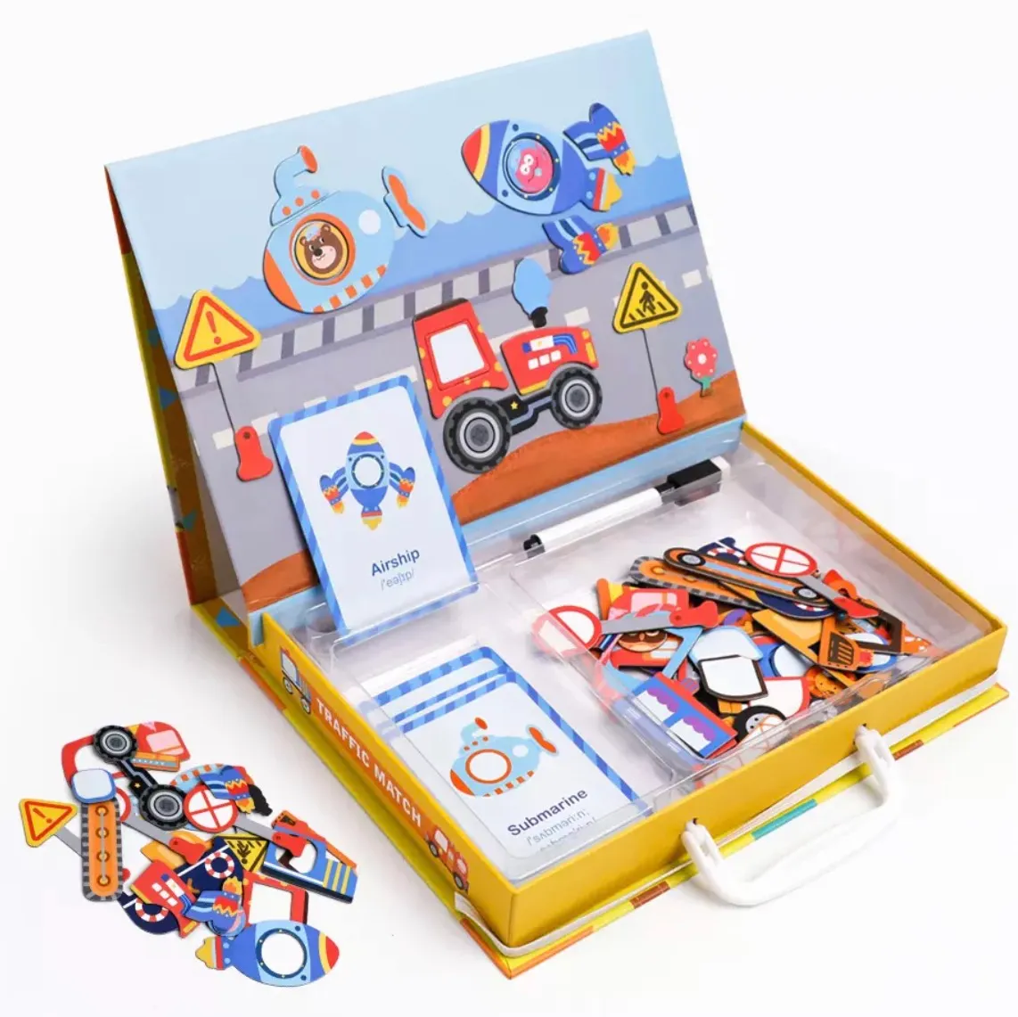 Puzzles magnétiques Trafic 67 pièces – Image 2