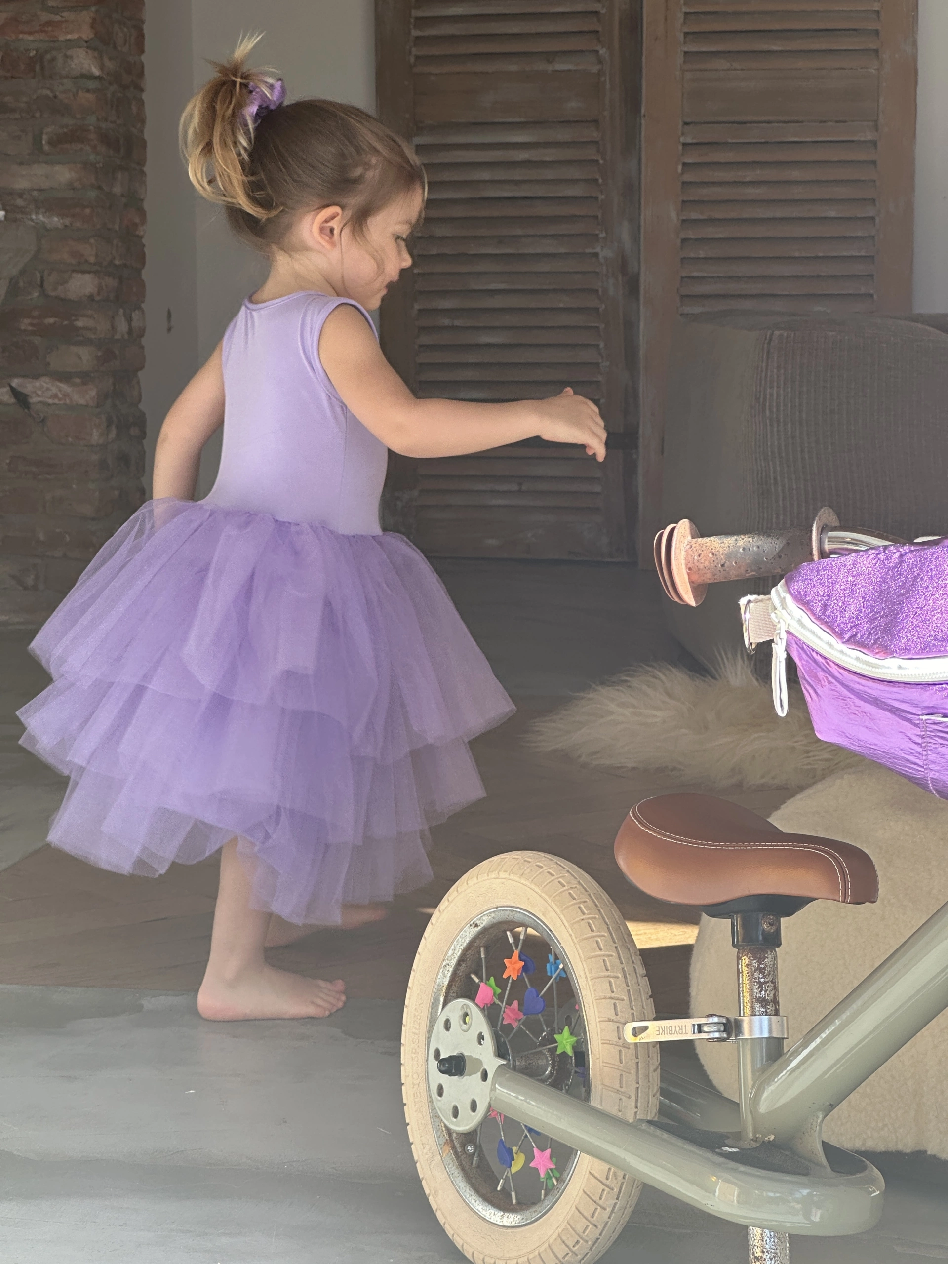 La Robe Tutu 2/4ans – Violet – Image 3