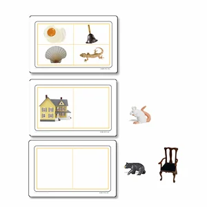 Activités de rimes avec des objets (en anglais) - Nienhuis AMI