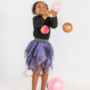 La jupe maléfique violette – noire